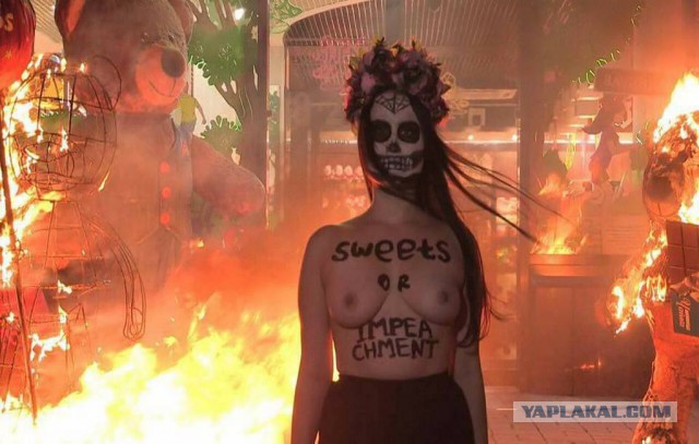 Трое неизвестных мужчин похитили активистку движения FEMEN в Киеве