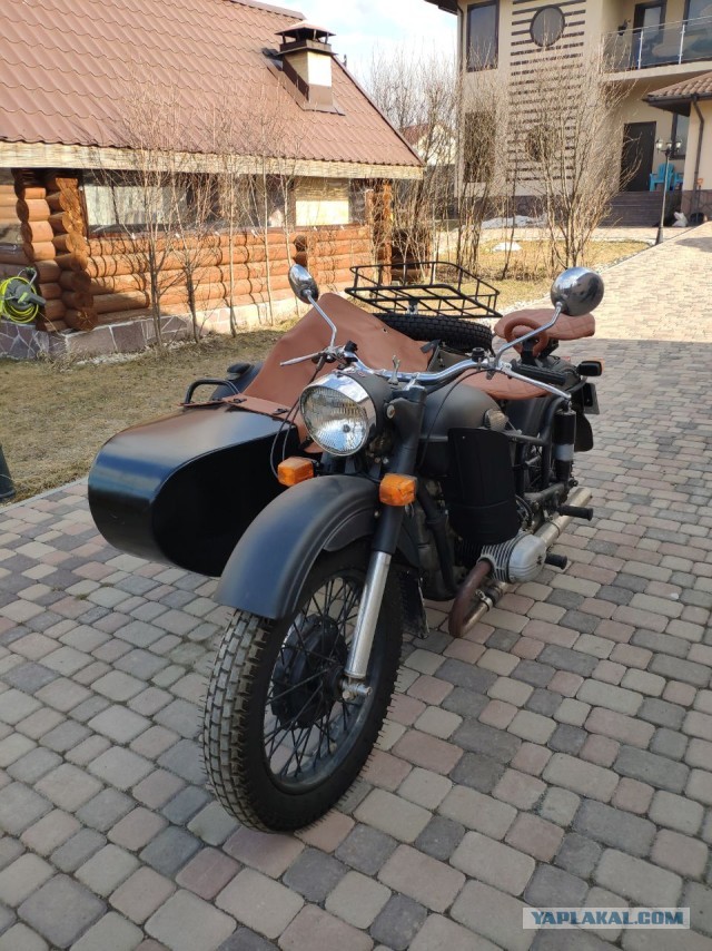 Мотоцикл Урал Гир ап черный