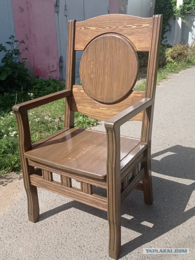 Готово новое изделие! Стул-кресло SEDIA BARONE. Разве сам себя не похвалишь?