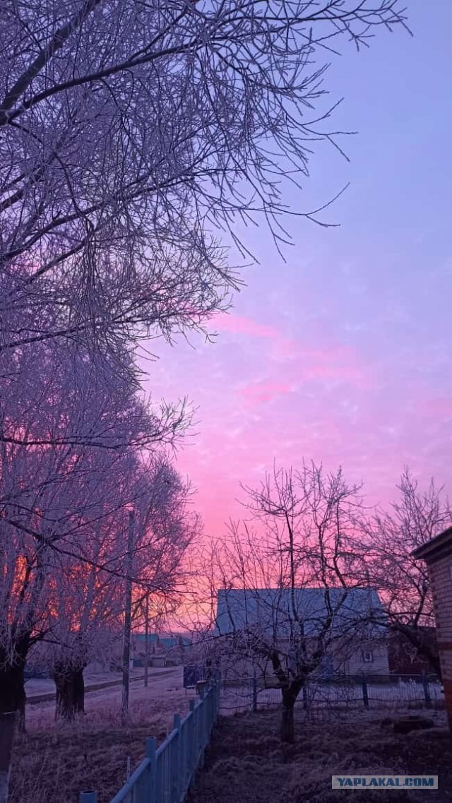 А что у вас за окном?