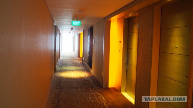 Сингапур. Гостиница "Марина Бэй"