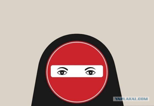 Соцсети вступились за женщину в хиджабе.