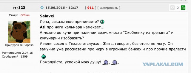 Скоблянка из кукумарии