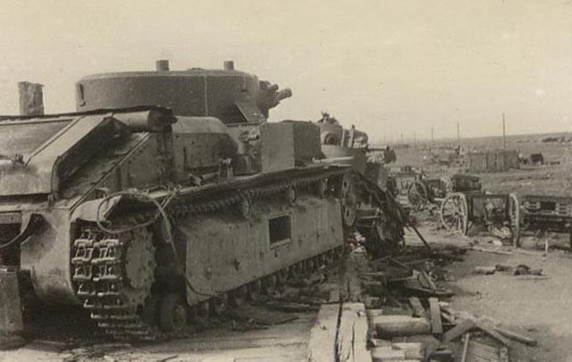 Трагедия начала Великой Отечественной на примере Т-28 и Т-35.