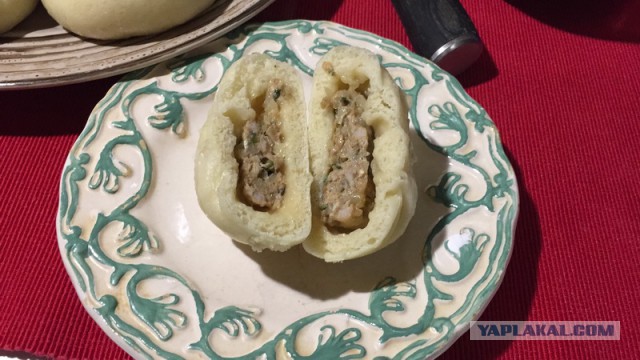 Китайские паровые пирожки Баоцзы