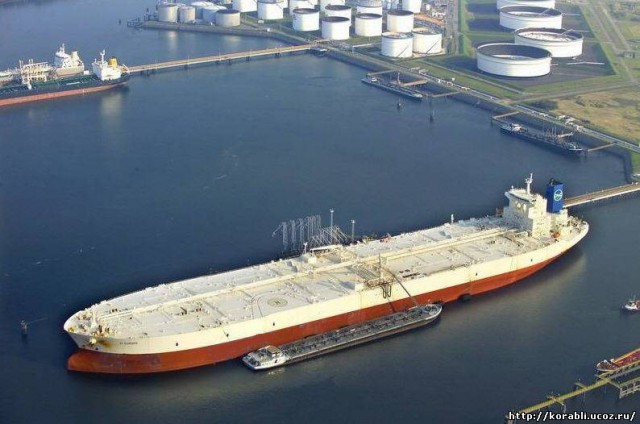 Самые большие нефтеналивные танкеры