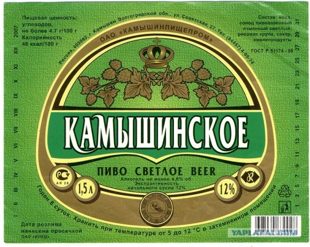 О вреде пива