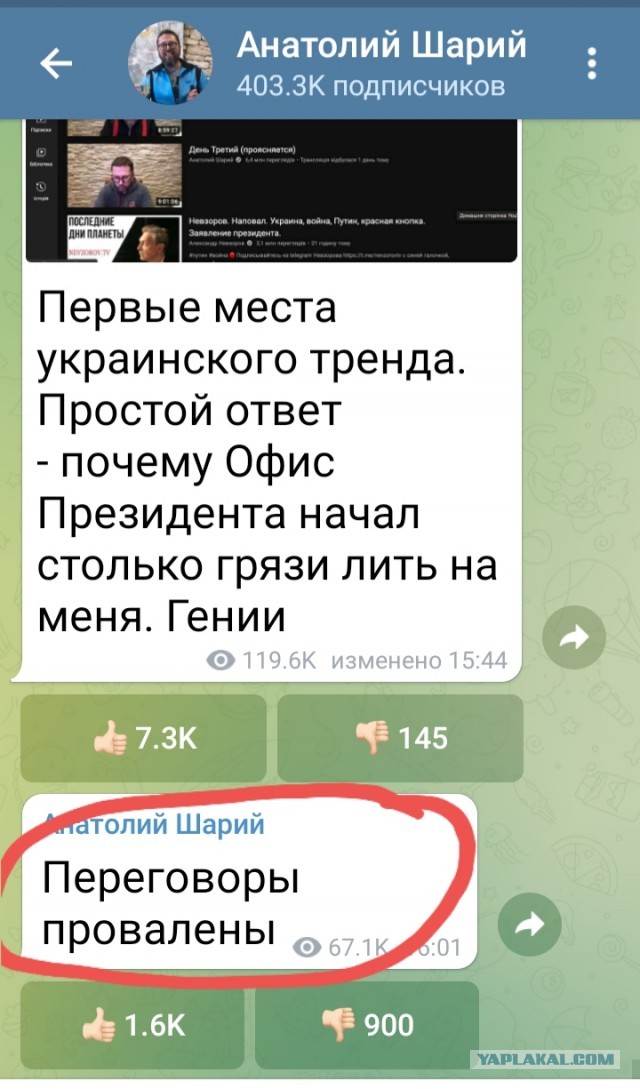 ❗️Переговоры начались
