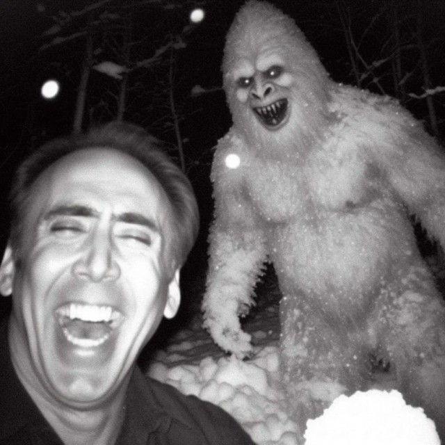 Мордор лунной ночью