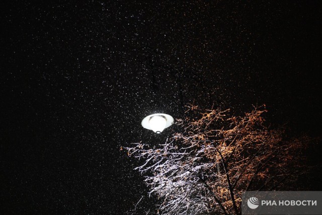 Предупреждение о снеге в Москве от МЧС