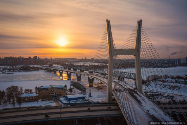 Утренний Новосибирск