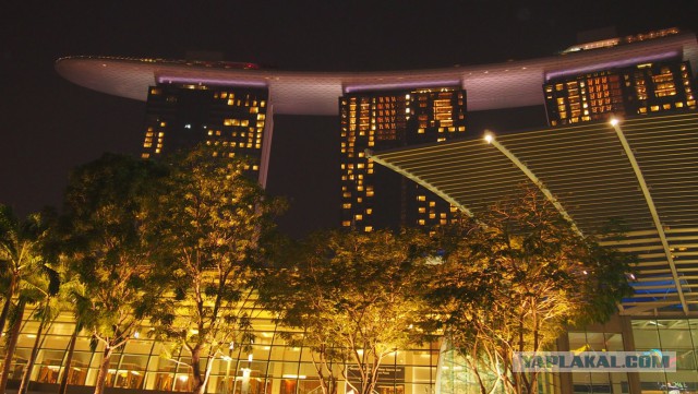 Сингапур. Гостиница "Марина Бэй"