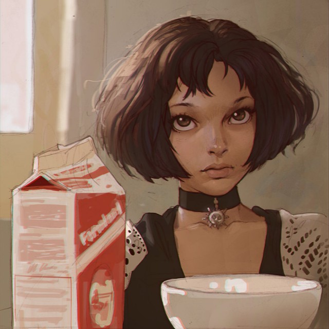 Бесподобные портреты художника Ilya Kuvshinov