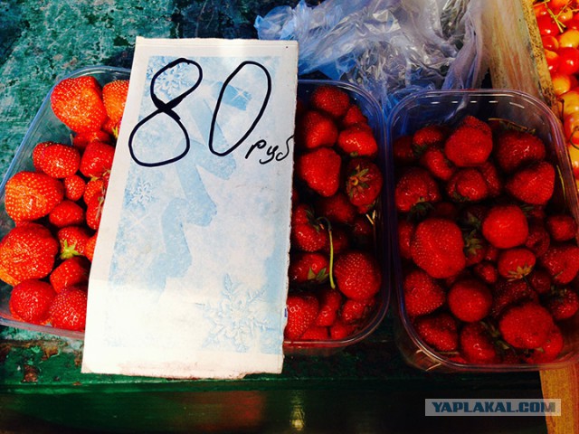 Цены на овощи в Москве!