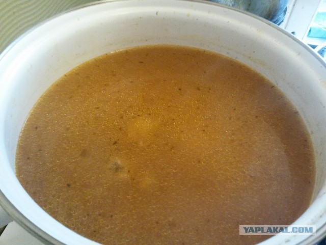 Баранина с картошкой(пирожок) и харчо