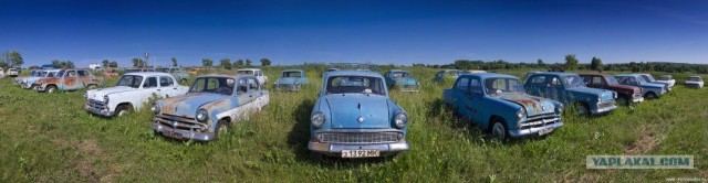 "Очень ретро" авто-музей в Черноусово