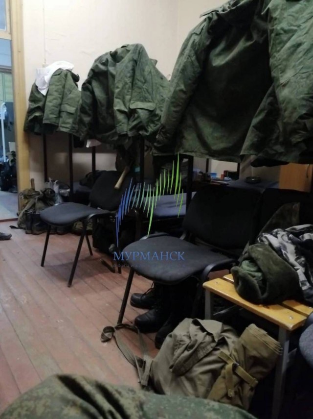 Мобилизованные добровольцы  из Мурманской области жалуются на условия пребывания