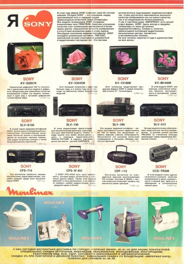 Когда все в России были миллиардерами. Каталог радиоаппаратуры 1996 года с Когда все в России были миллиардерами. Каталог радиоаппаратуры 1996 года с