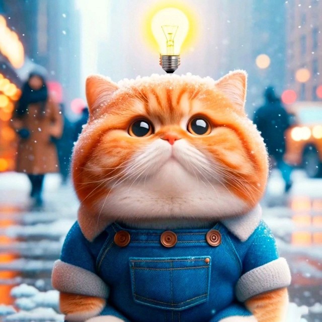 История про котика от нейросети