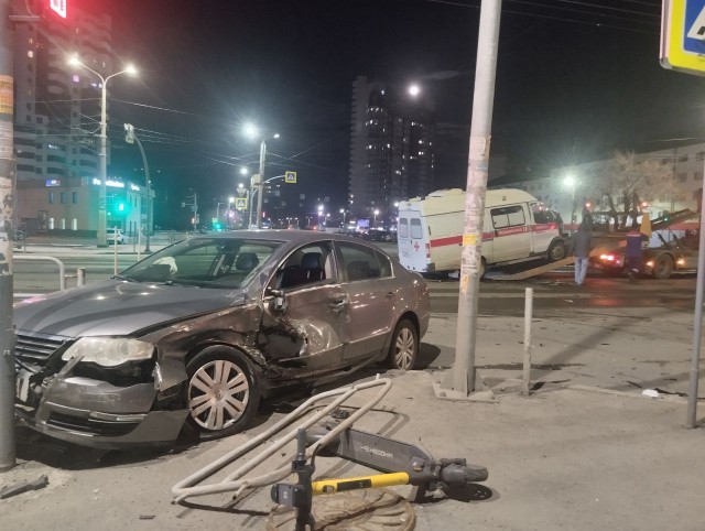 ДТП со скорой сегодня в Челябинске