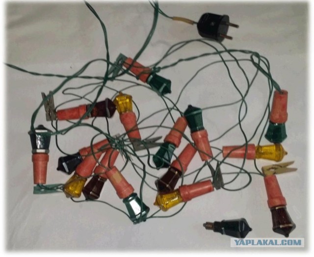 Редкая советская гирлянда