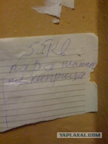 Консьержка и ее записки