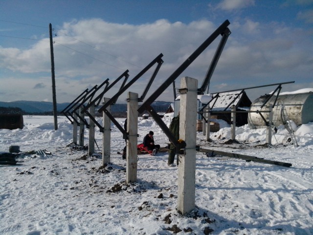 Автономное энергоснабжение маленькой деревеньки