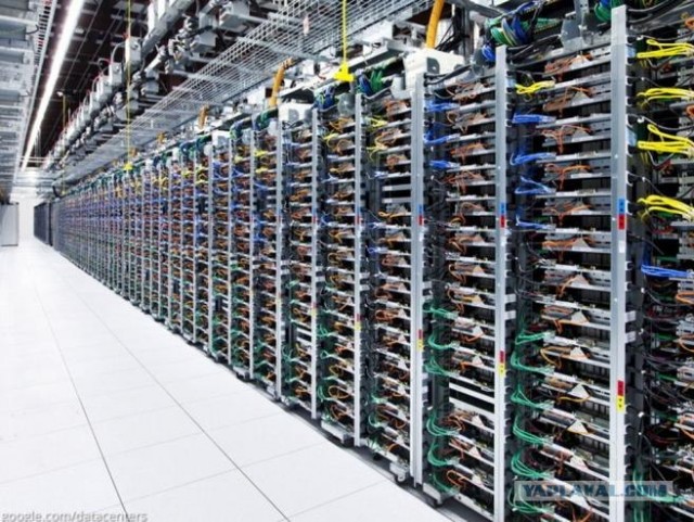 Виртуальная прогулка по датацентрам Google