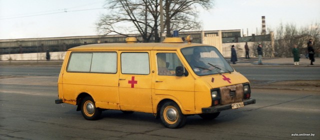 Забытая марка недавнего прошлого: микроавтобусы RAF на белорусских дорогах