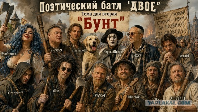 Двое, поэтический батл