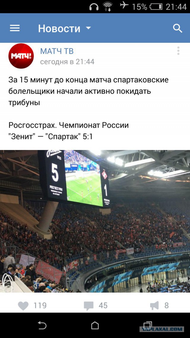 Футбол. Чемпионат России 2017-2018 часть 3