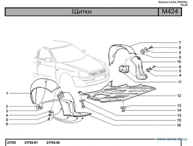 Новая Lada Priora