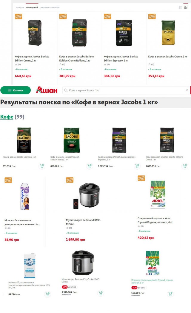 Что можно купить в Украине на 7800 рублей