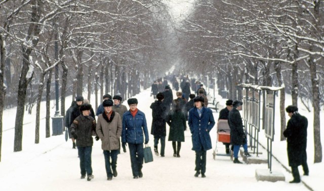 Москва зимняя и новогодняя. Часть первая.