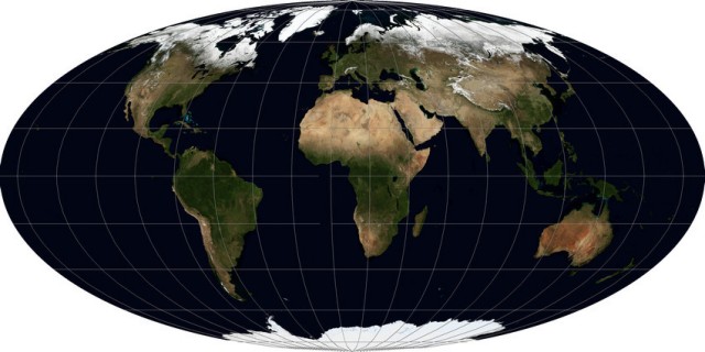 Картографические проекции - известные и не очень
