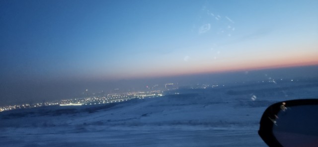 Красноярск в -40°C
