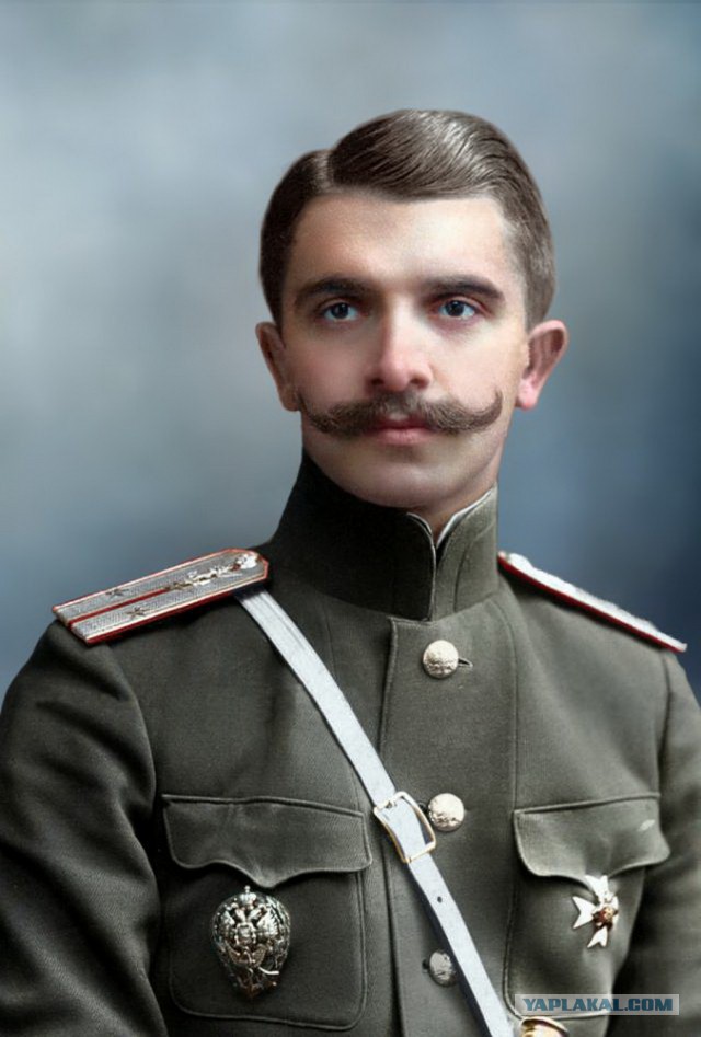 Раскрашенные фотографии русских в Первой мировой войне