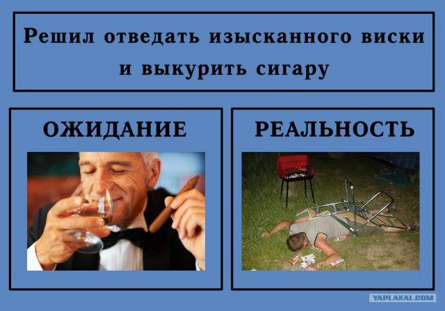 Фотожаба: Ожидание / Реальность