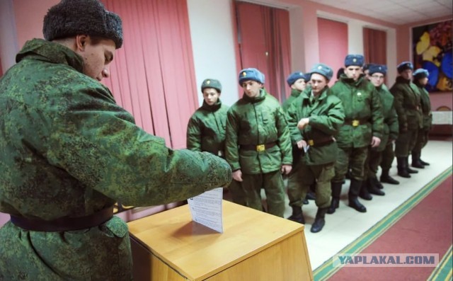 В Мурманске военные проголосовали за депутатов Госдумы еще до выборов