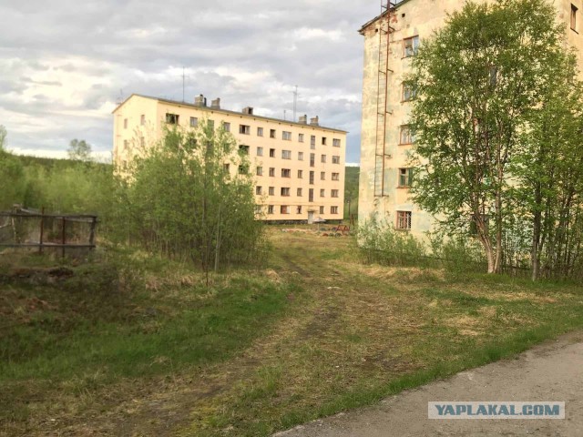 Заброшенный военный гарнизон Песчаный в заполярных лесах