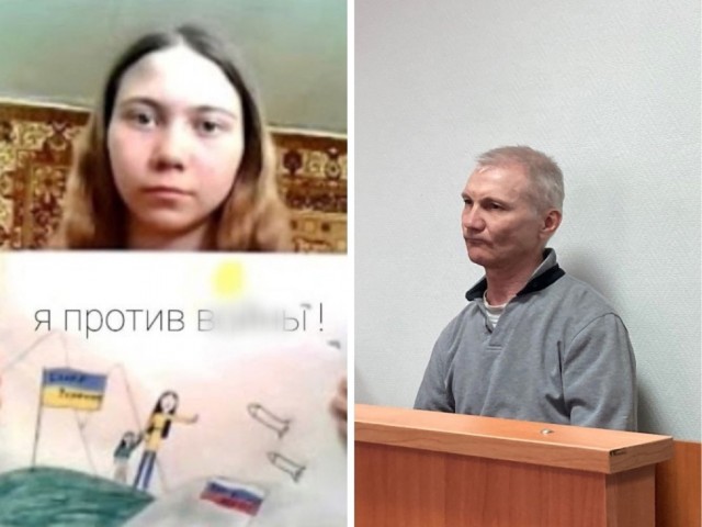 Отца Маши Москалёвой осудили, а Машу в детдом за рисунок