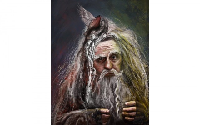 Спасённая ворона