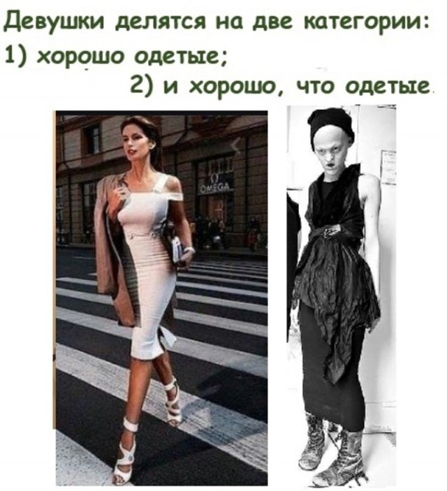 Девушки делятся на 2 типа