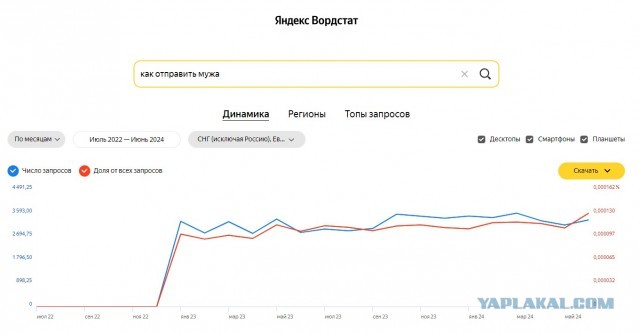 Что ищут простые русские жёны в поисковиках...