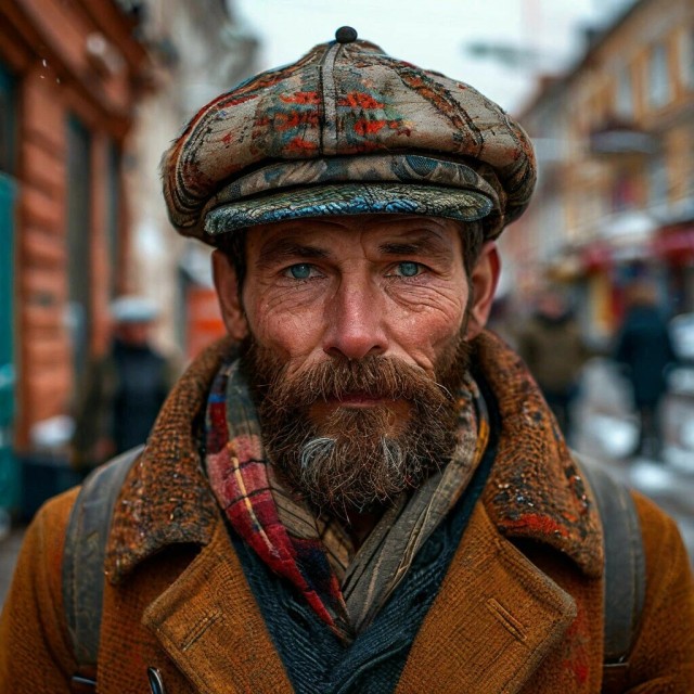 Нейросеть нарисовала столицы регионов России в виде людей.