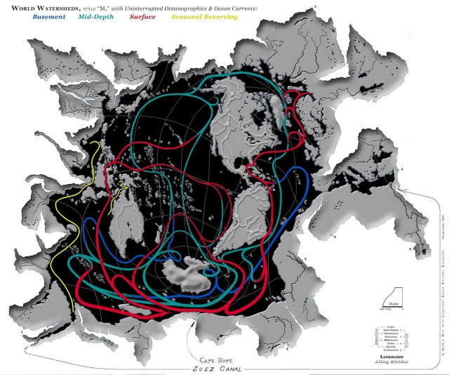 Картографические проекции - известные и не очень