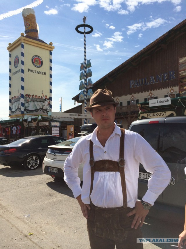 Репортаж  с крупнейше вечеринки — Октоберфеста