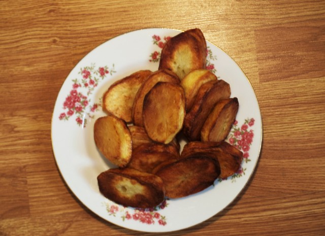 Жареный картофель. Кулинария.
