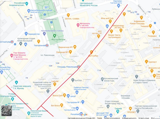 Прогулка по центру Москвы