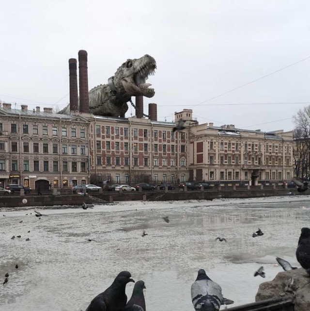 Монстры на улицах Питера.